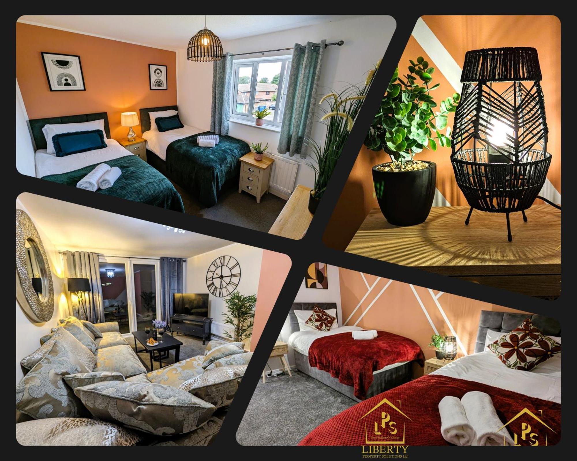 6 Guests * 4 Bedroom * Free Wi-Fi *ฮันติงตัน ภายนอก รูปภาพ